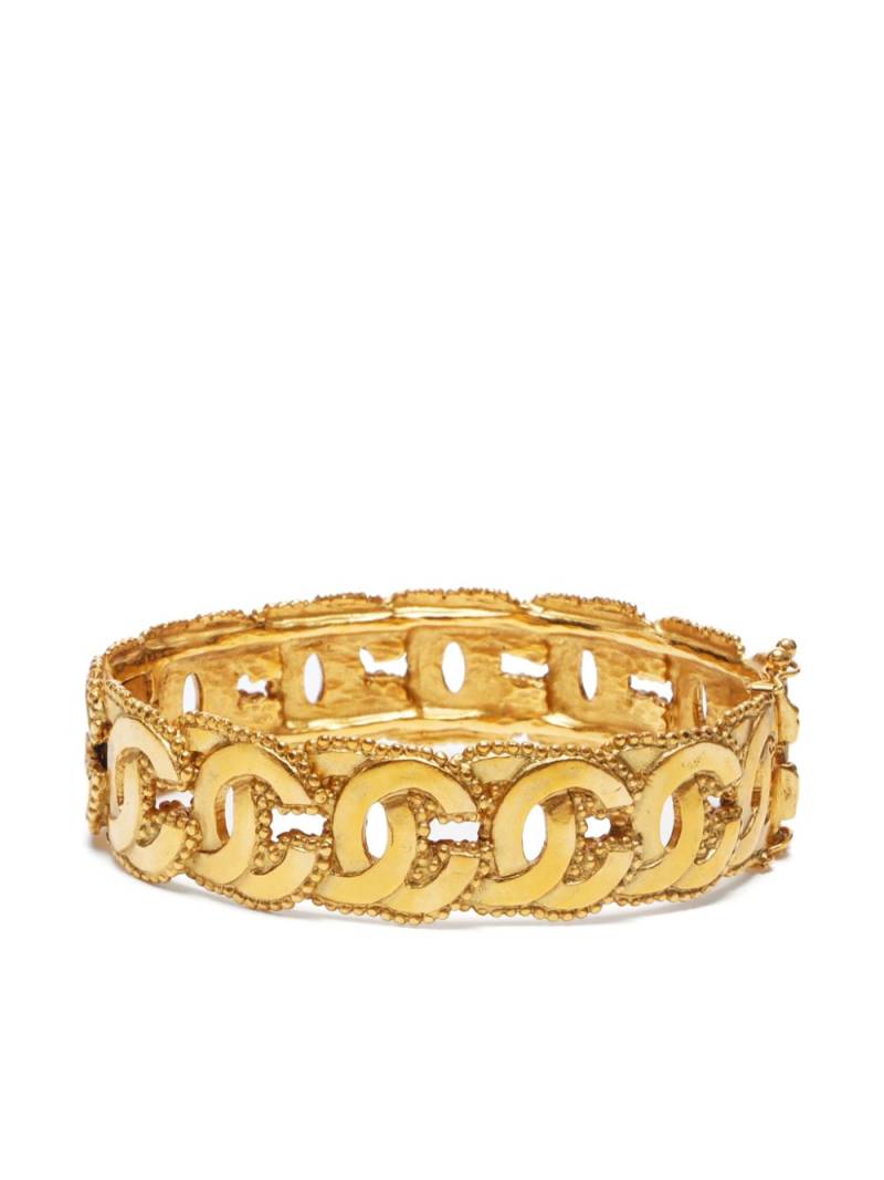 CHANEL Pre-Owned 1996 CC-link bracelet - Gold von CHANEL Pre-Owned