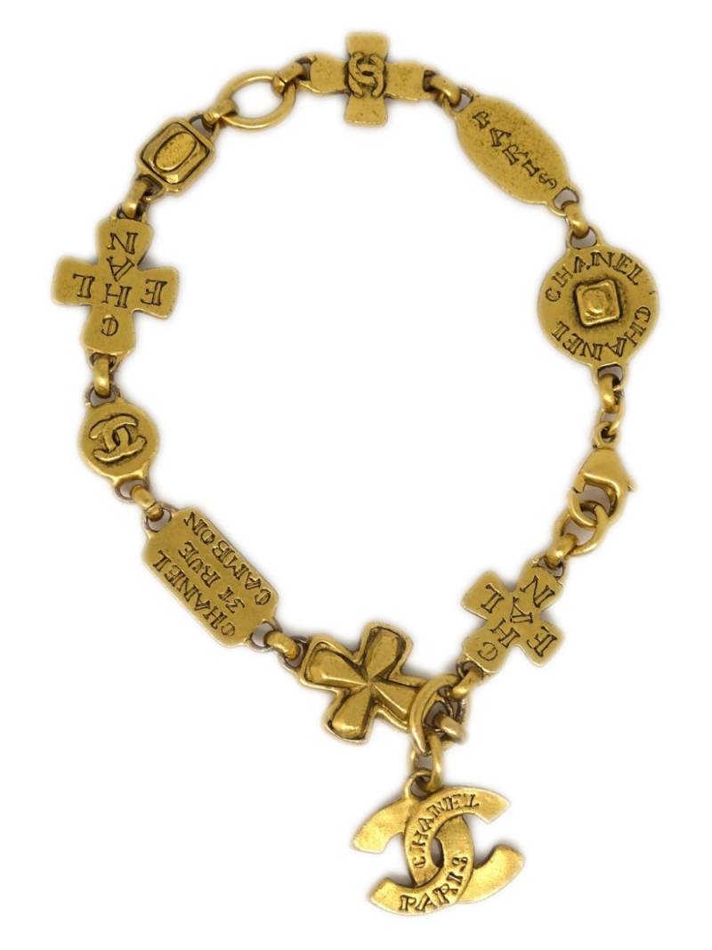 CHANEL Pre-Owned 1999 CC bracelet - Gold von CHANEL Pre-Owned