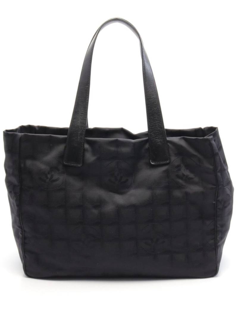 CHANEL Pre-Owned 2000-2002 New Travel Line tote bag - Black von CHANEL Pre-Owned