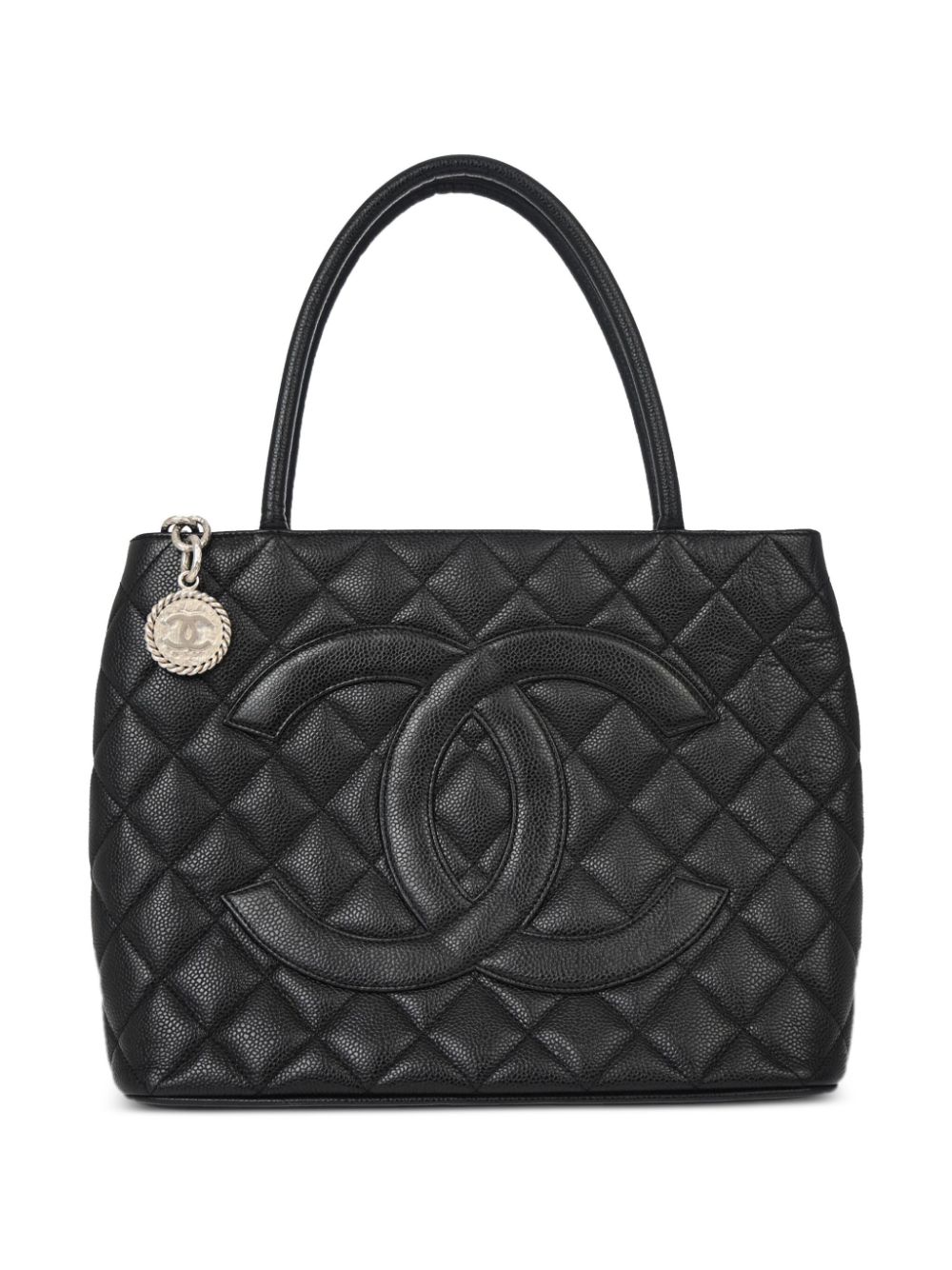 CHANEL Pre-Owned 2000 Medallion tote bag - Black von CHANEL Pre-Owned