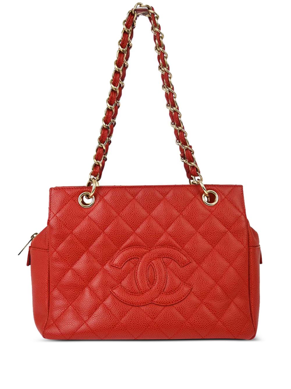 CHANEL Pre-Owned 2002 Petite Timeless tote bag - Red von CHANEL Pre-Owned