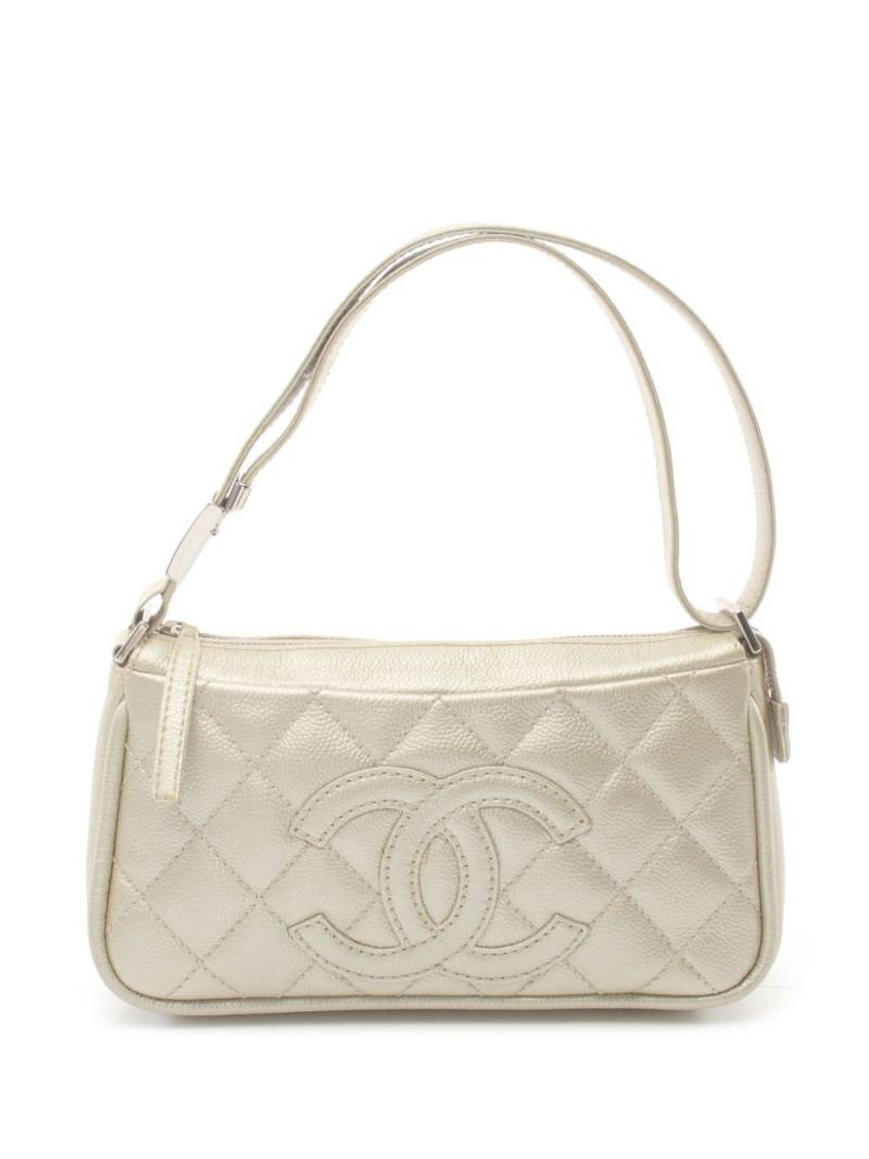 CHANEL Pre-Owned 2004-2005 CC shoulder bag - Grey von CHANEL Pre-Owned