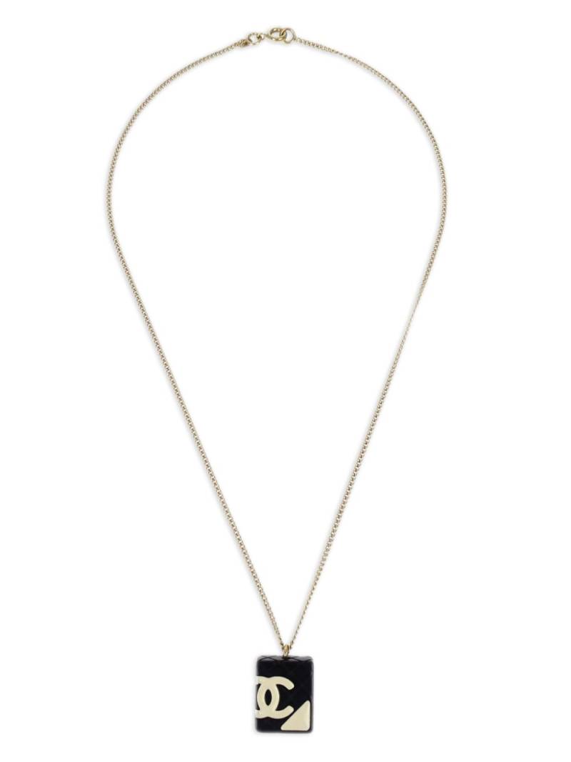 CHANEL Pre-Owned 2005 Cambon Ligne pendant necklace - Gold von CHANEL Pre-Owned