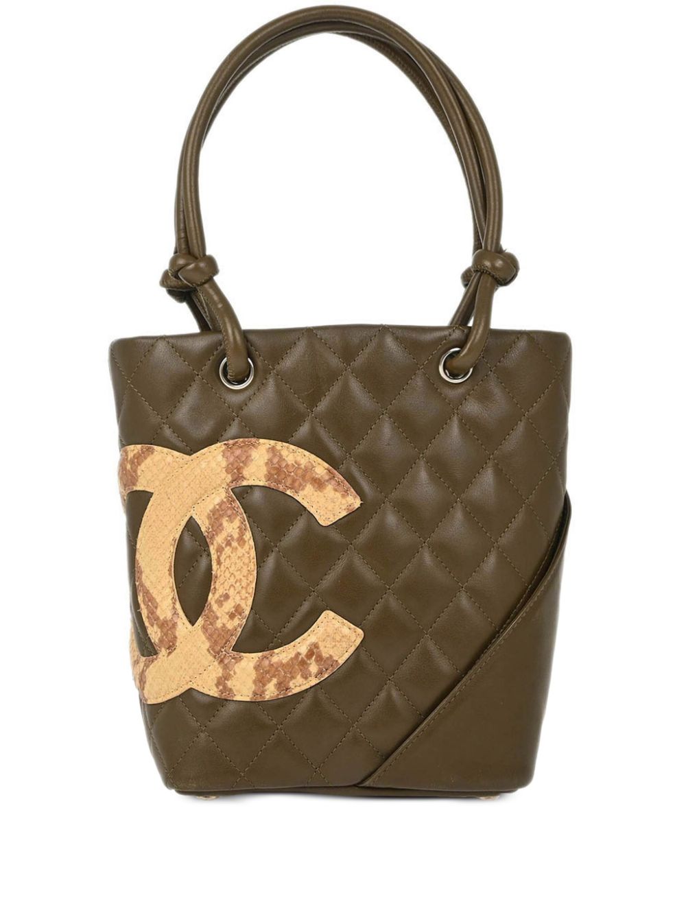 CHANEL Pre-Owned 2005 Cambon Line handbag - Green von CHANEL Pre-Owned