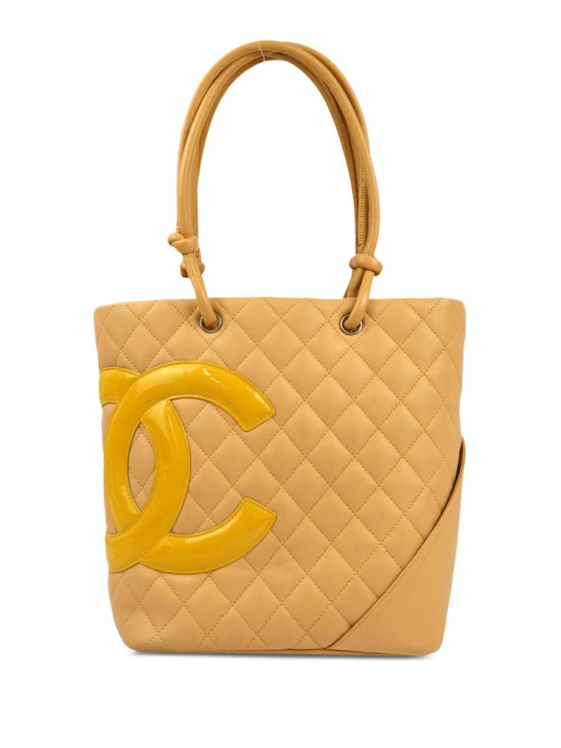 CHANEL Pre-Owned 2006 Cambon Ligne tote bag - Neutrals von CHANEL Pre-Owned