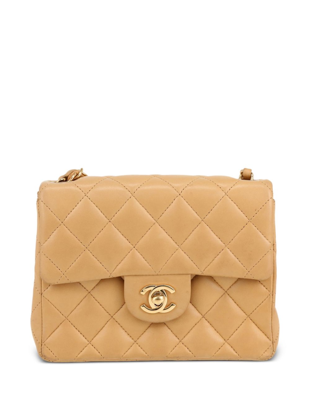 CHANEL Pre-Owned 2006 mini Carré handbag - Neutrals von CHANEL Pre-Owned