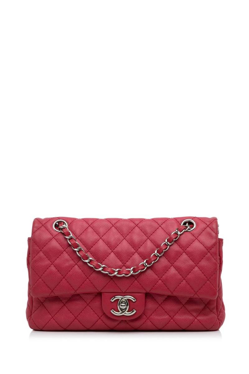 CHANEL Pre-Owned 2008-2009 Medium Classic Caviar Double Flap shoulder bag - Red von CHANEL Pre-Owned