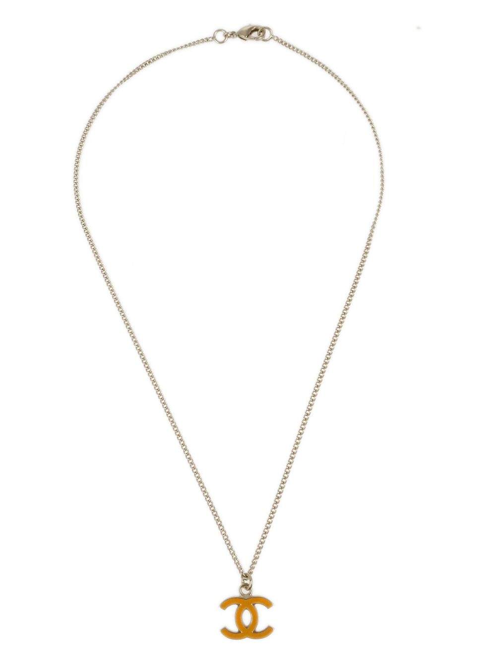 CHANEL Pre-Owned 2008 CC pendant necklace - Gold von CHANEL Pre-Owned