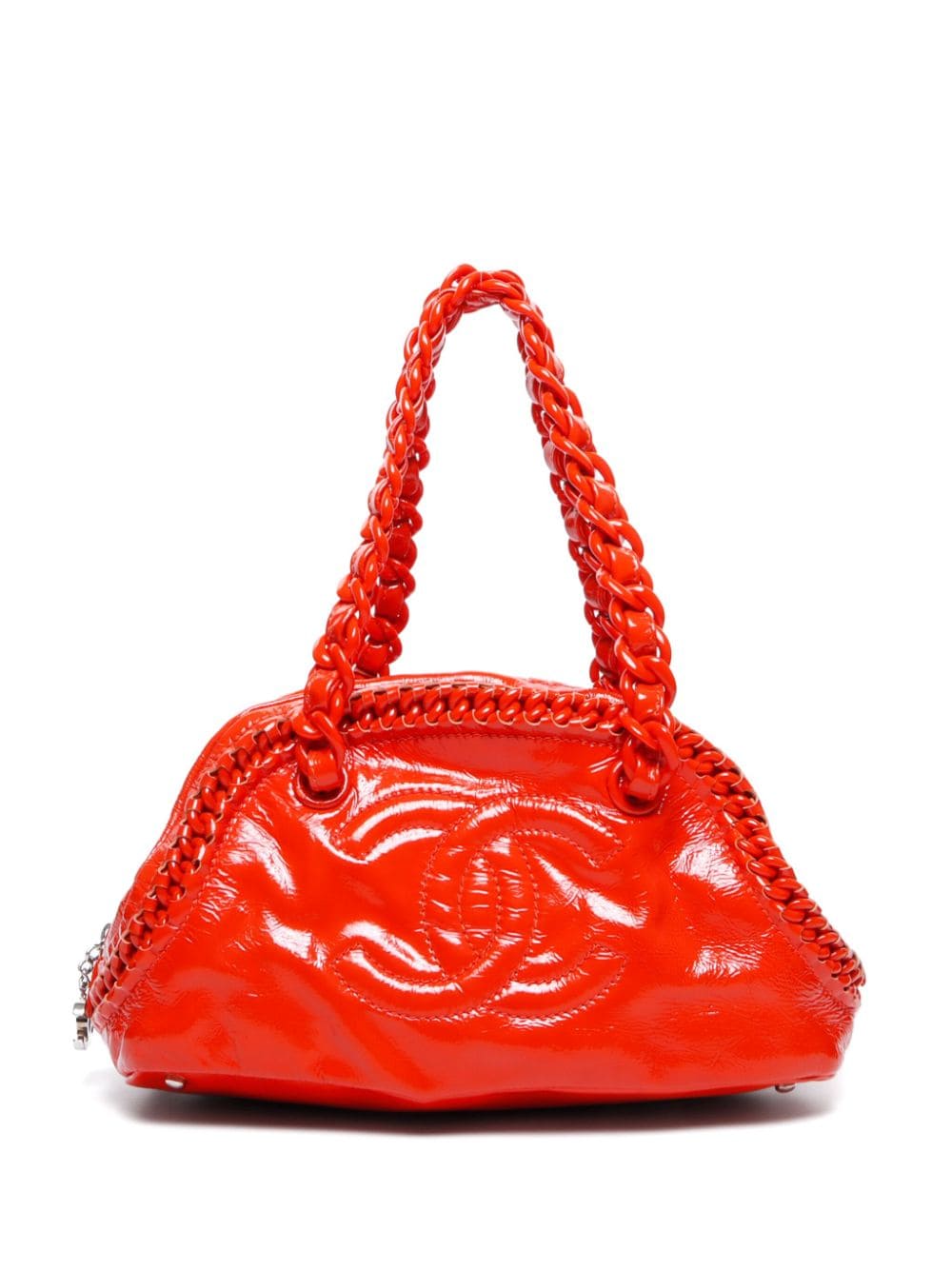 CHANEL Pre-Owned 2009 CC stitch handbag - Red von CHANEL Pre-Owned