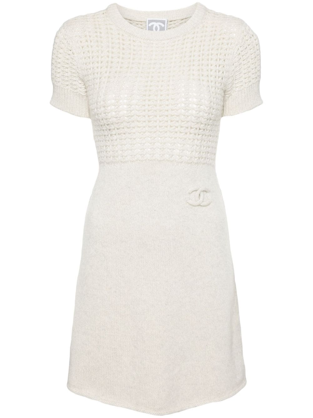 CHANEL Pre-Owned 2009 Sport Line short sleeve dress - Neutrals von CHANEL Pre-Owned