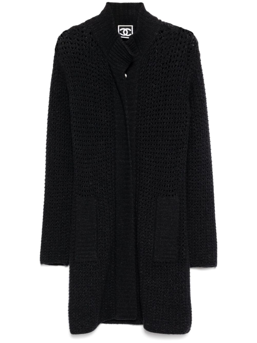 CHANEL Pre-Owned 2009 long-sleeved cardigan - Black von CHANEL Pre-Owned