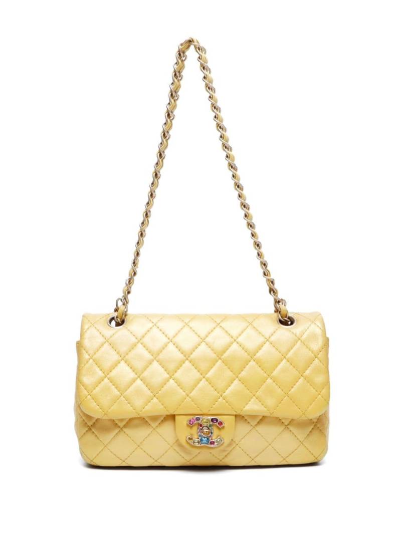 CHANEL Pre-Owned 2010-2011 Classic Flap shoulder bag - Yellow von CHANEL Pre-Owned