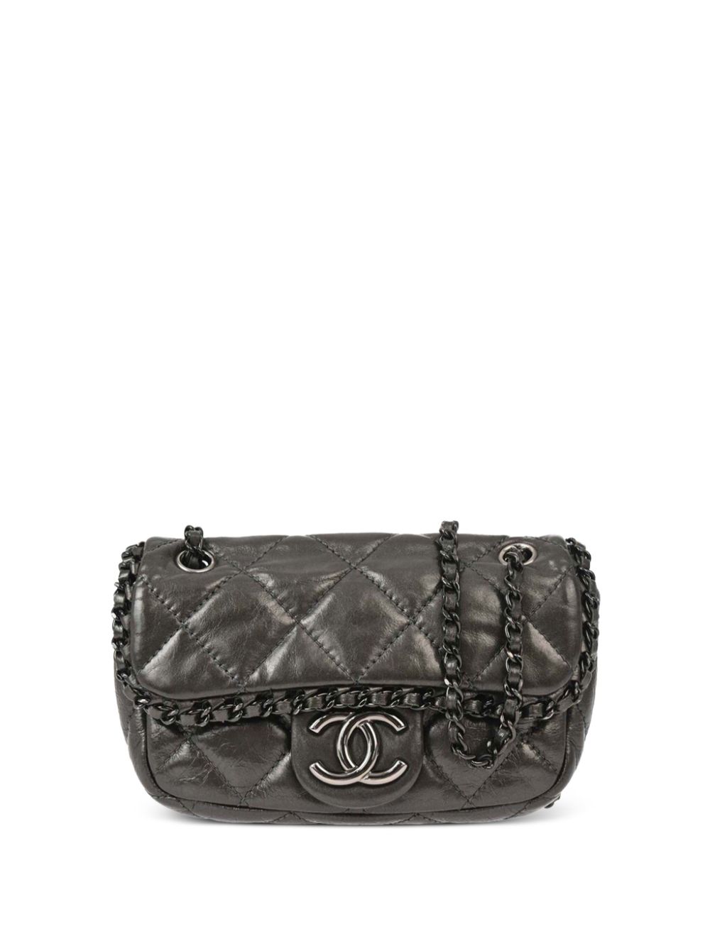 CHANEL Pre-Owned 2010 Luxury Line shoulder bag - Grey von CHANEL Pre-Owned