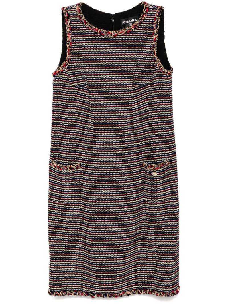 CHANEL Pre-Owned 2010 Sleeveless Dress - Blue von CHANEL Pre-Owned