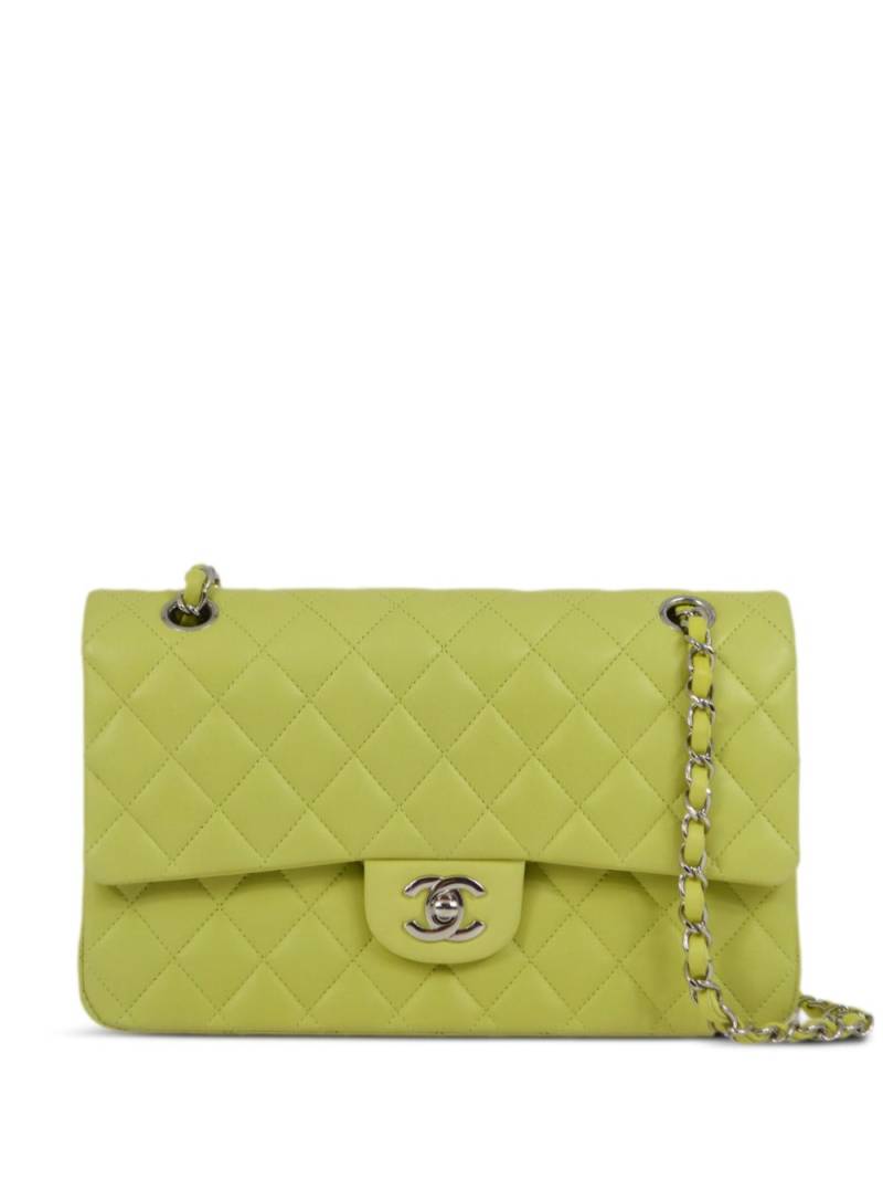 CHANEL Pre-Owned 2010 medium Double Flap shoulder bag - Green von CHANEL Pre-Owned