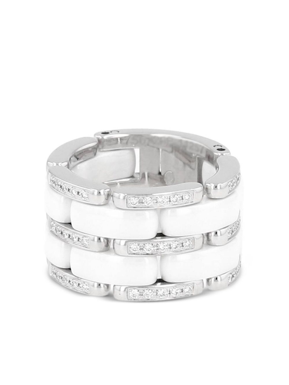 CHANEL Pre-Owned 2010s 18kt white gold Ultra diamond ring von CHANEL Pre-Owned