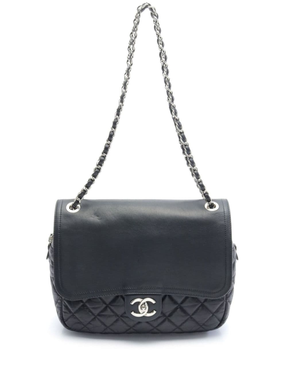 CHANEL Pre-Owned 2011 matelasse chain shoulder bag - Blue von CHANEL Pre-Owned