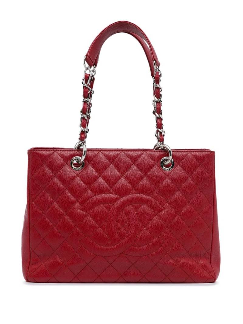 CHANEL Pre-Owned 2012-2013 Caviar Grand Shopping tote bag - Red von CHANEL Pre-Owned