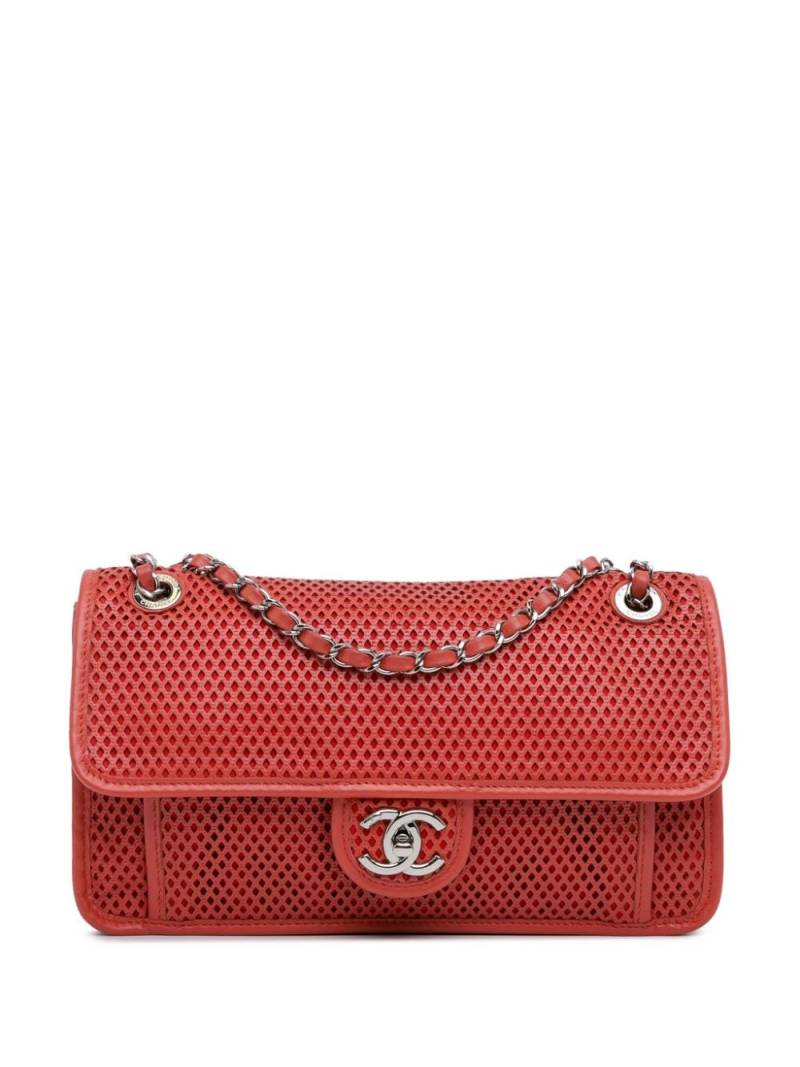 CHANEL Pre-Owned 2012-2013 Medium Up In The Air Flap shoulder bag - Red von CHANEL Pre-Owned