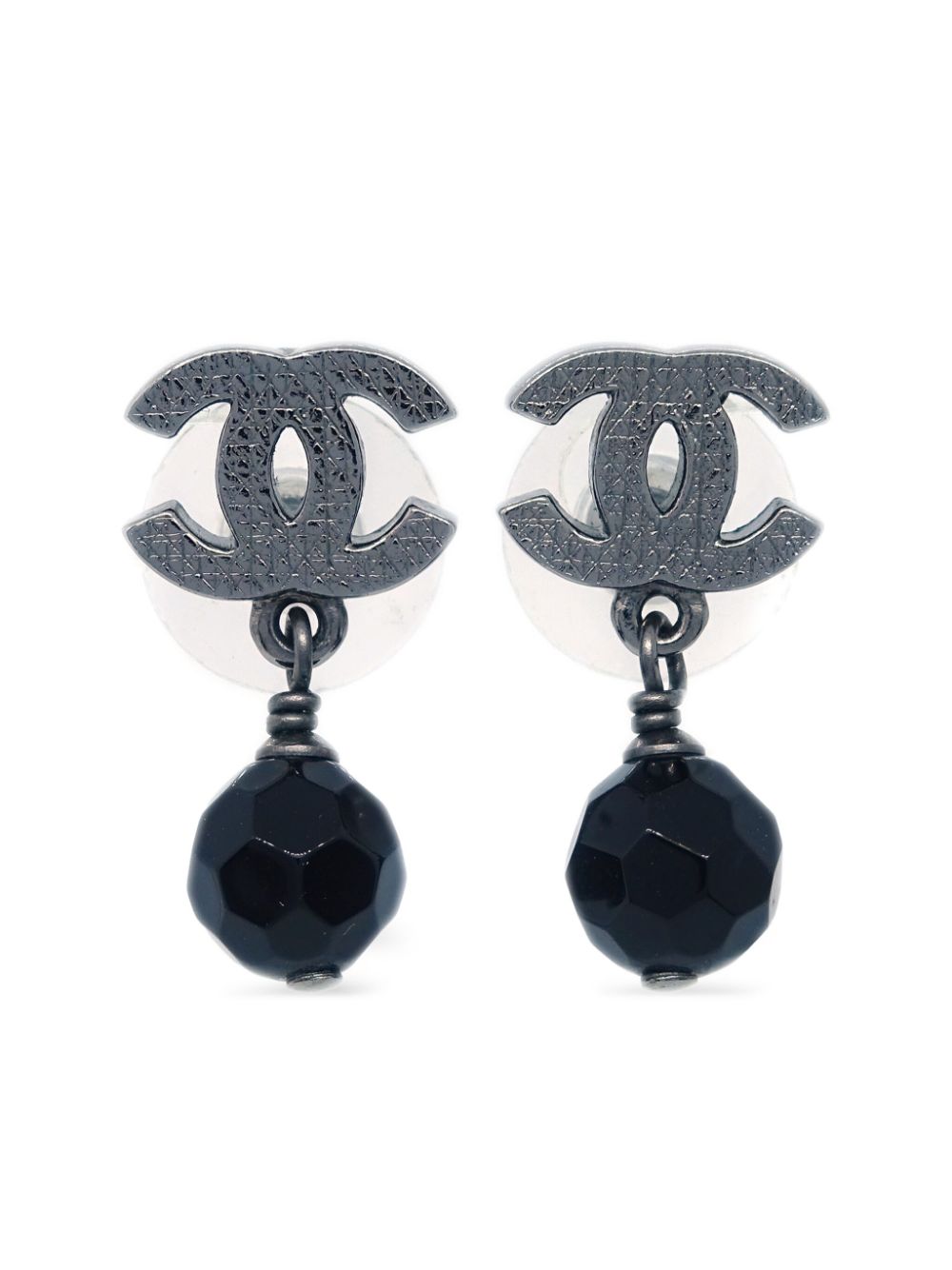 CHANEL Pre-Owned 2012 CC dangle earrings - Silver von CHANEL Pre-Owned