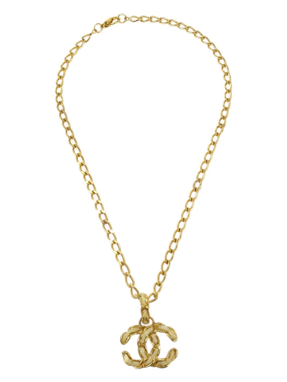 CHANEL Pre-Owned 2012 CC necklace - Gold von CHANEL Pre-Owned