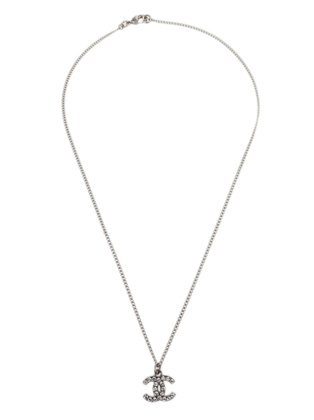 CHANEL Pre-Owned 2012 CC necklace - Silver von CHANEL Pre-Owned