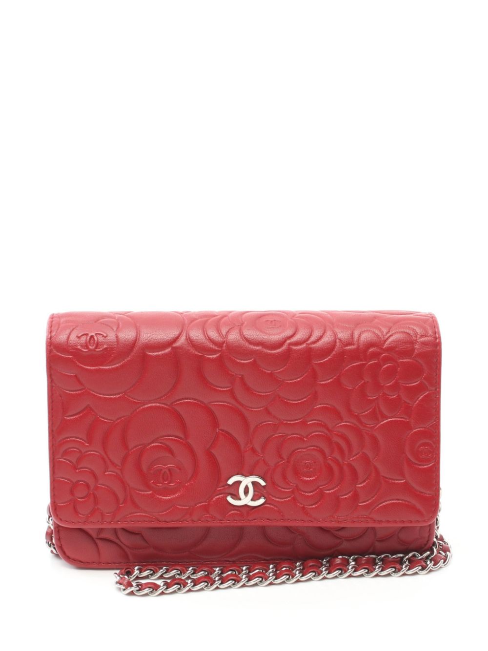 CHANEL Pre-Owned 2013-2014 Camellia shoulder bag - Red von CHANEL Pre-Owned