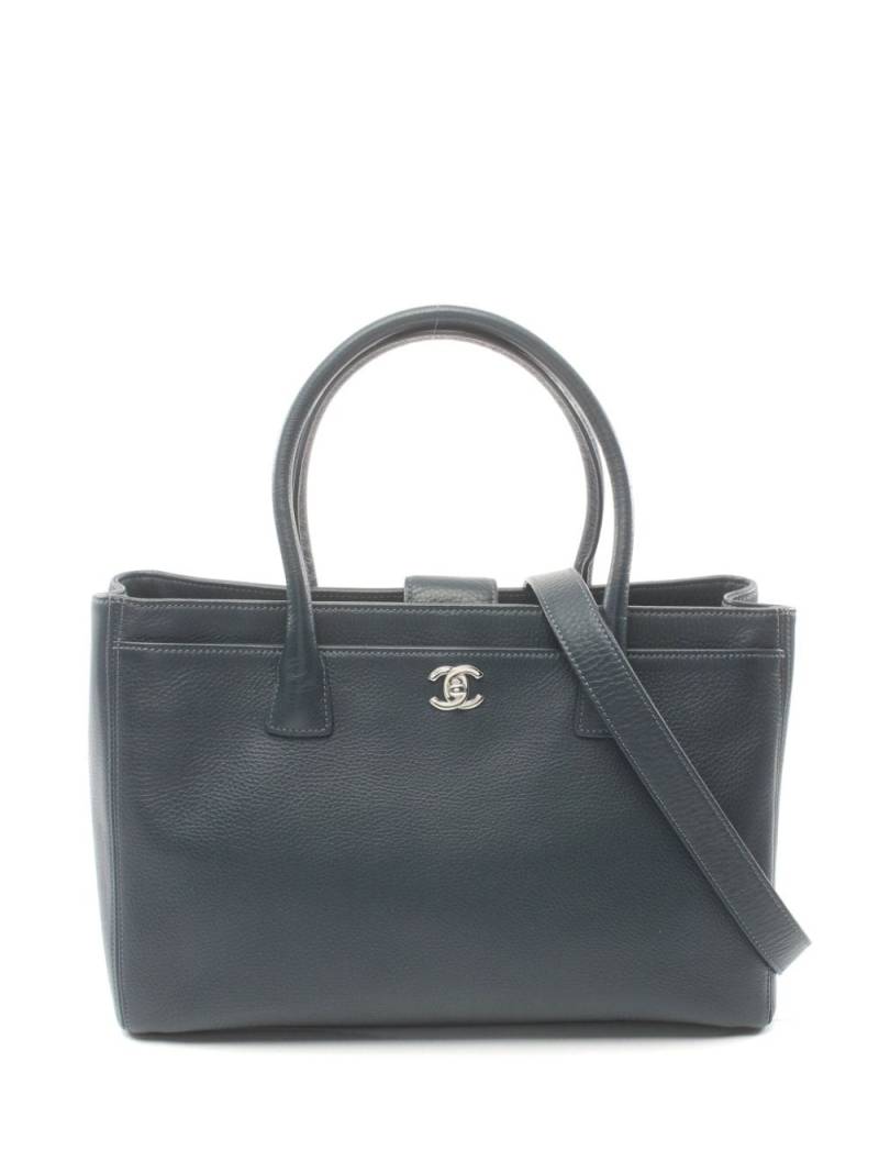 CHANEL Pre-Owned 2013-2014 Executive two-way handbag - Blue von CHANEL Pre-Owned