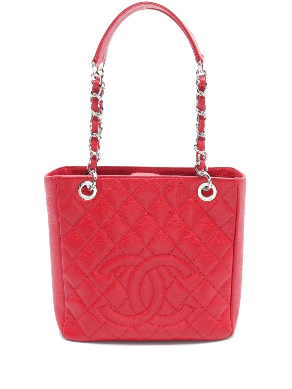 CHANEL Pre-Owned 2013-2014 Petite Shopping Tote bag - Red von CHANEL Pre-Owned