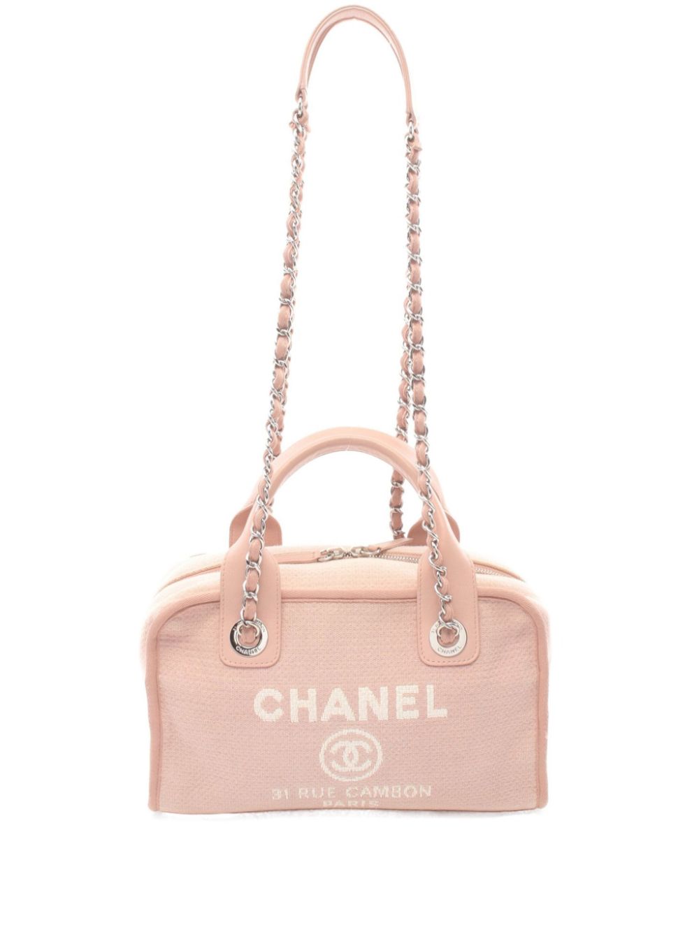 CHANEL Pre-Owned 2014-2015 Deauville tote bag - Pink von CHANEL Pre-Owned