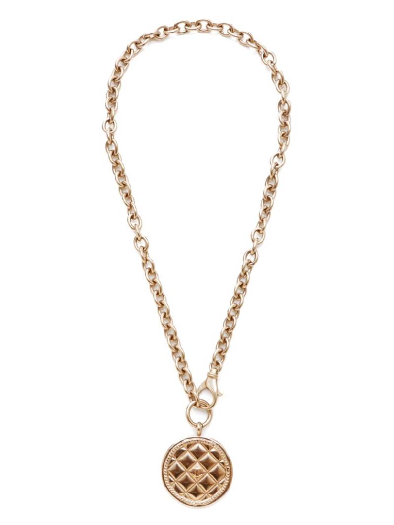 CHANEL Pre-Owned 2015 Medallion necklace - Gold von CHANEL Pre-Owned