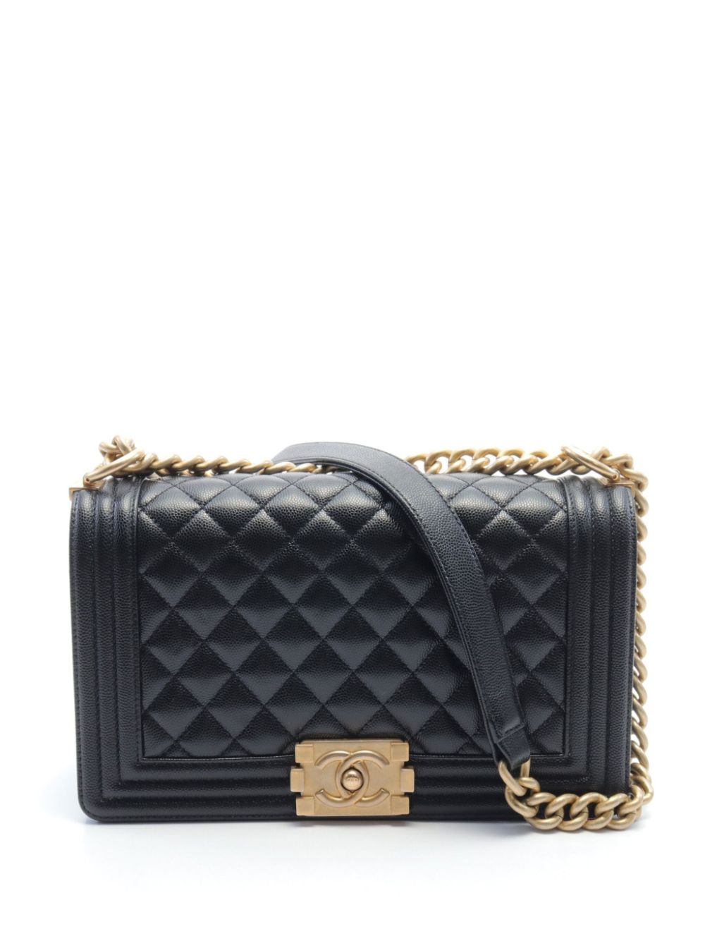 CHANEL Pre-Owned 2019 medium Boy Chanel shoulder bag - Black von CHANEL Pre-Owned