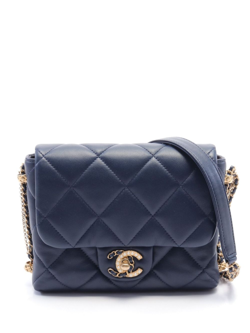 CHANEL Pre-Owned 2021 19 shoulder bag - Blue von CHANEL Pre-Owned