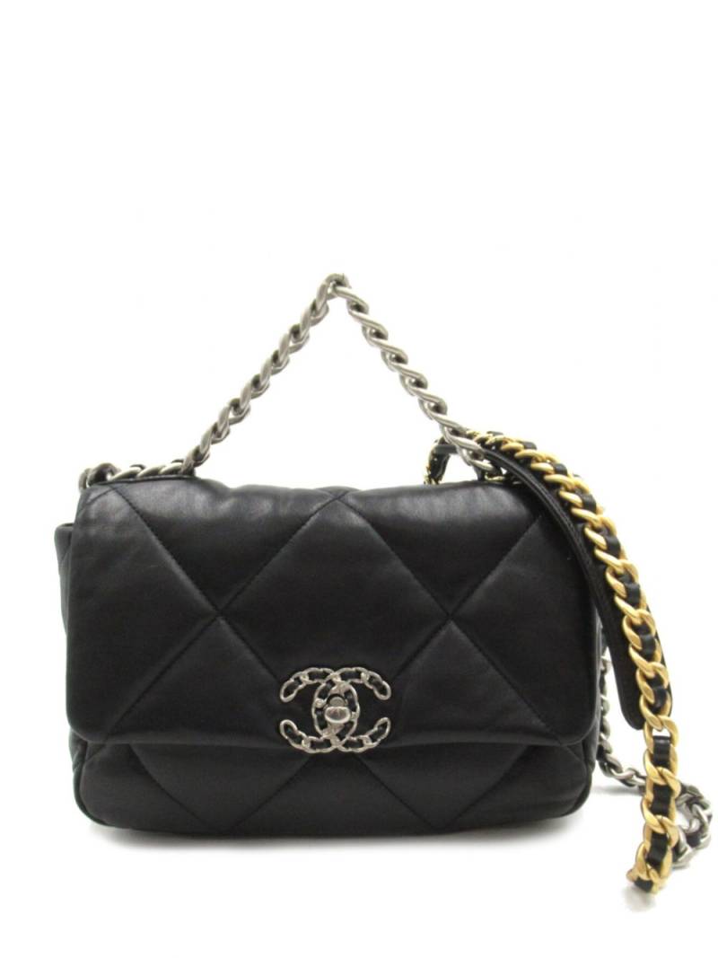 CHANEL Pre-Owned 2021 Chanel 19 shoulder bag - Black von CHANEL Pre-Owned