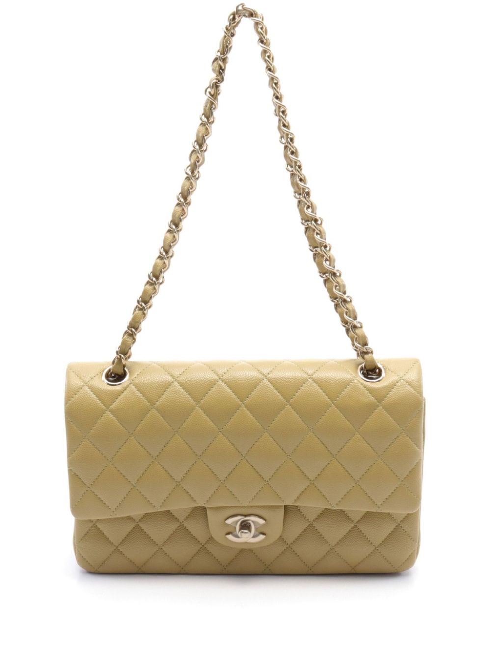 CHANEL Pre-Owned 2021 Double Flap shoulder bag - Yellow von CHANEL Pre-Owned