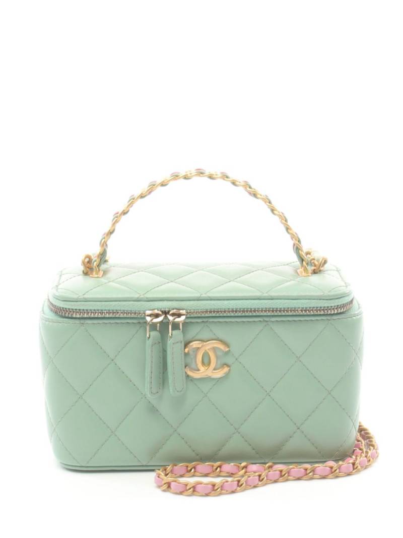 CHANEL Pre-Owned 2021s Pick Me Up vanity bag - Green von CHANEL Pre-Owned