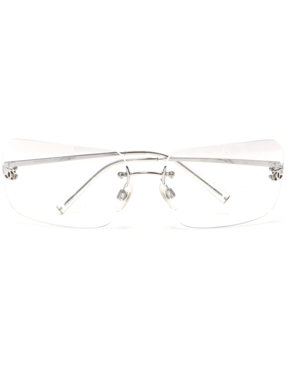 CHANEL Pre-Owned CC frameless glasses - Silver von CHANEL Pre-Owned