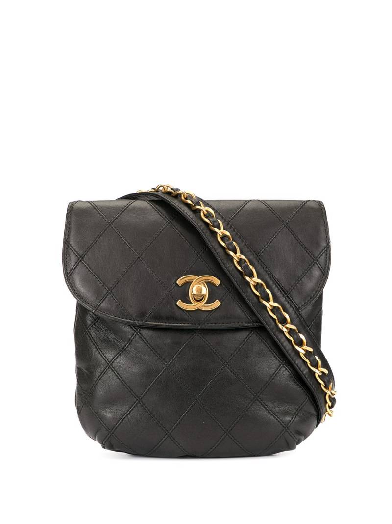 CHANEL Pre-Owned flap belt bag - Black von CHANEL Pre-Owned