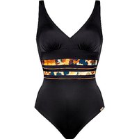 CHARMLINE Damen Badeanzug Desert Sunset schwarz | 38E von CHARMLINE