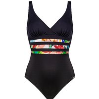 CHARMLINE Damen Badeanzug Floral Rainbows schwarz | 48E CHARMLINE Damen Badeanzug Floral Rainbows schwarz | 48E von CHARMLINE