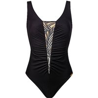 CHARMLINE Damen Badeanzug GOLDEN REFLECTION schwarz | 38C von CHARMLINE