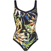 CHARMLINE Damen Badeanzug Midnight Sounds Ethno Jungle bunt | 46C von CHARMLINE