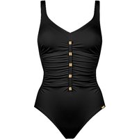 CHARMLINE Damen Badeanzug schwarz | 44D von CHARMLINE