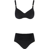 CHARMLINE Damen Bikini Uni schwarz | 38D von CHARMLINE