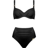 CHARMLINE Damen Bikini Uni schwarz | 38D von CHARMLINE