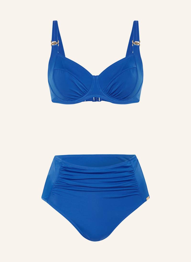 Charmline Bügel-Bikini Uni blau von CHARMLINE