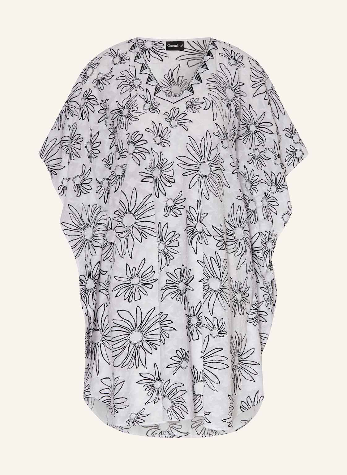 Charmline Kaftan Marguerite Sky schwarz Charmline Kaftan Marguerite Sky schwarz von CHARMLINE