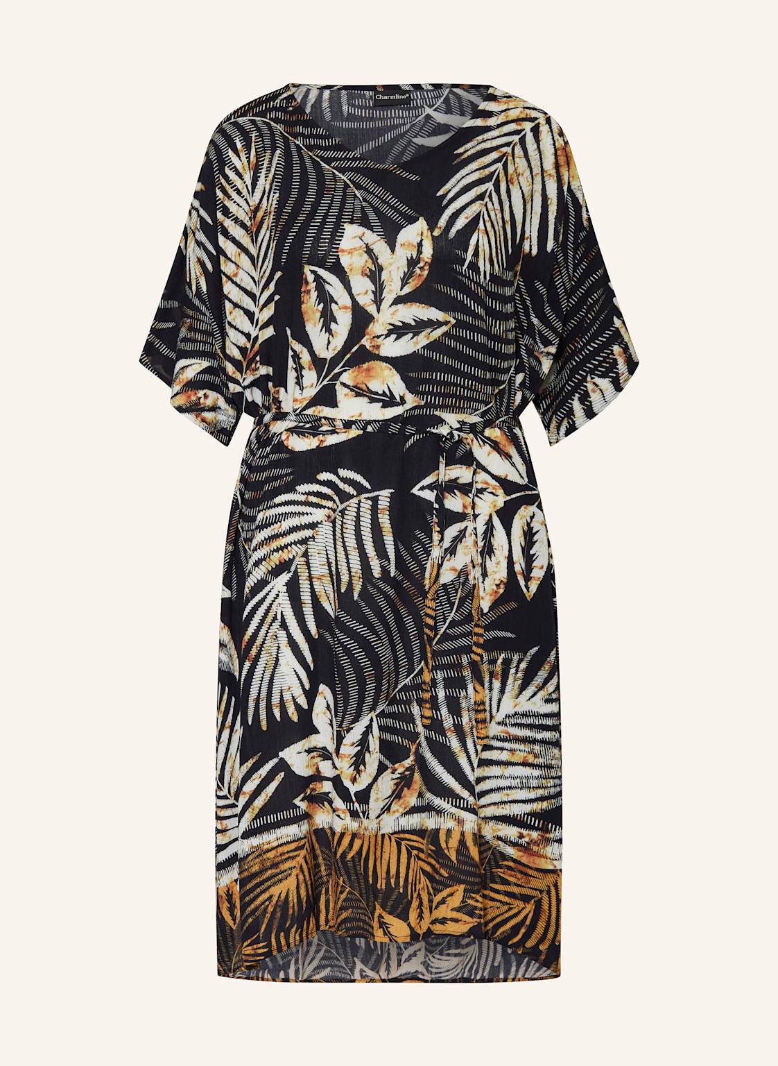 Charmline Strandkleid Seductive Leaves schwarz Charmline Strandkleid Seductive Leaves schwarz von CHARMLINE