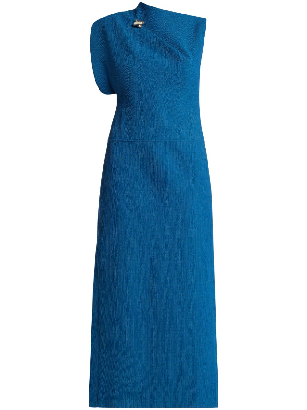 CHATS BY C.DAM Clay asymmetric dress - Blue von CHATS BY C.DAM