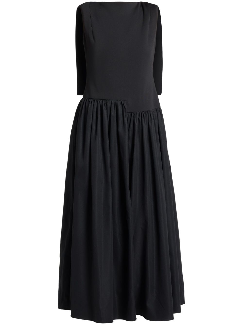 CHATS BY C.DAM Hurley midi dress - Black von CHATS BY C.DAM